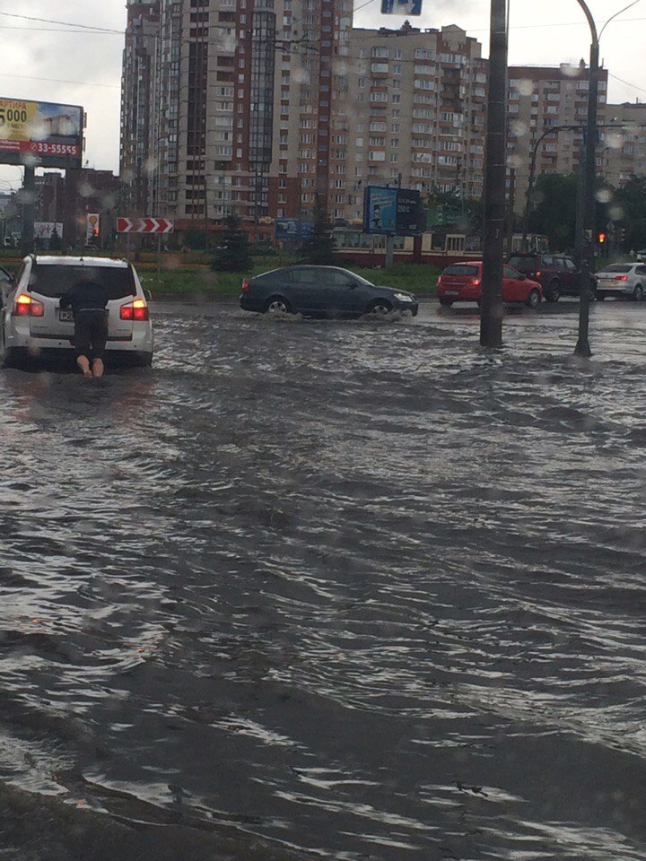 Дождь в спб сегодня карта