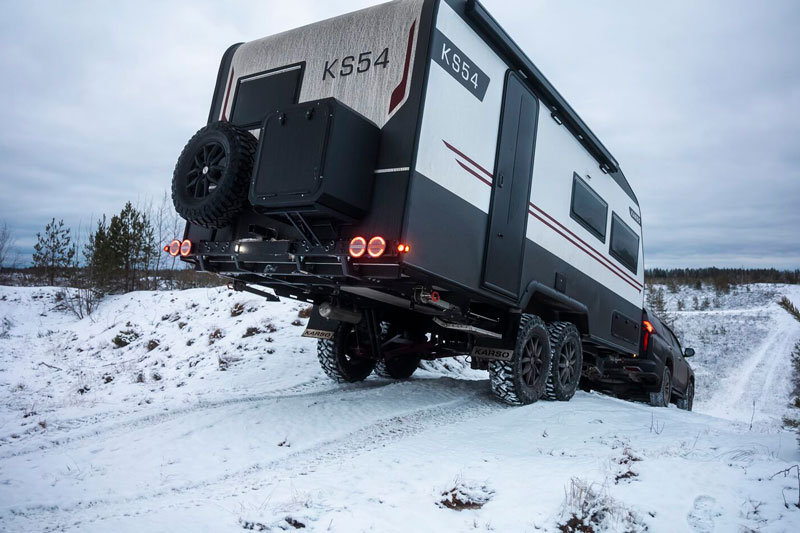 Дом на колесах KARSO Caravans