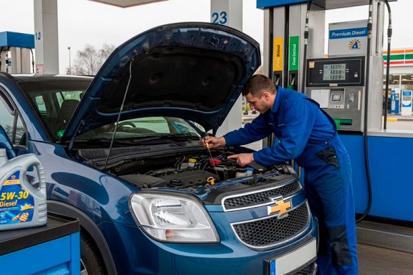 Замена моторного масла в Chevrolet Orlando