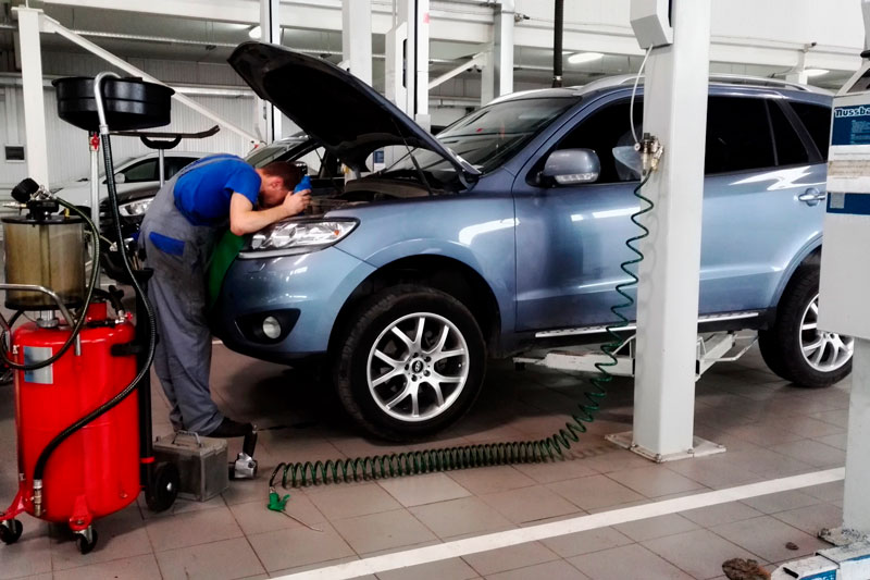 замена масла